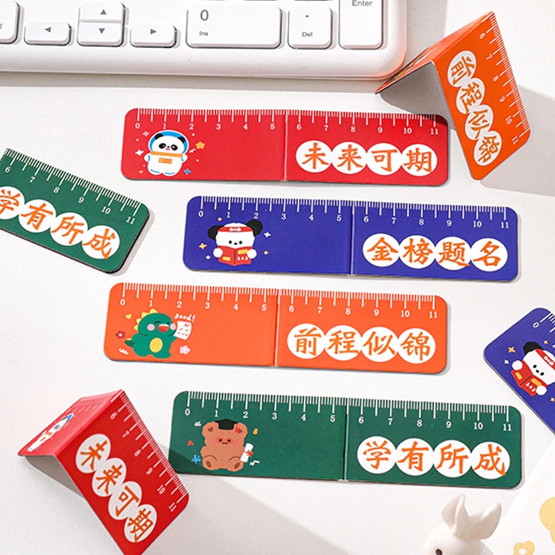 

✨EG Penanda Magnetik Penggaris Penanda Kreatif binatang lucu Alat Tulis Anak Korean Aesthetic-Eghrerr