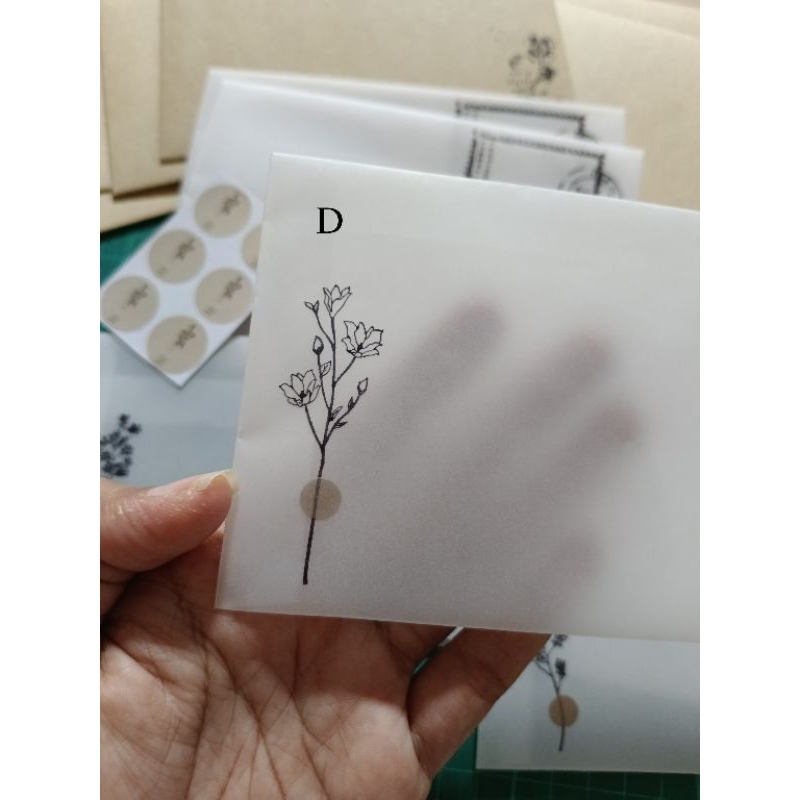 PO Amplop kalkir 17x14 motif D lands