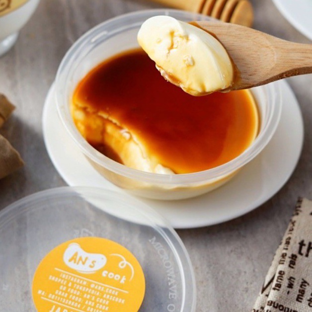 

[♢D10\] Japanese milk pudding / Purin / pudding gyukaku + brown sugar Again