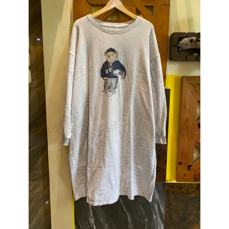 dress vintage jumbo aesthetic preloved murah korean style