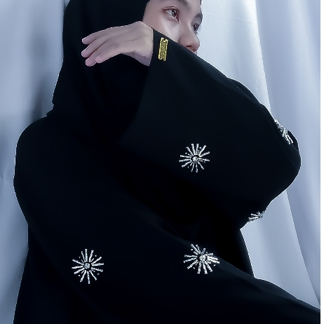 Haura Abaya/Abaya payet/Abaya premium/Abaya Hitam/