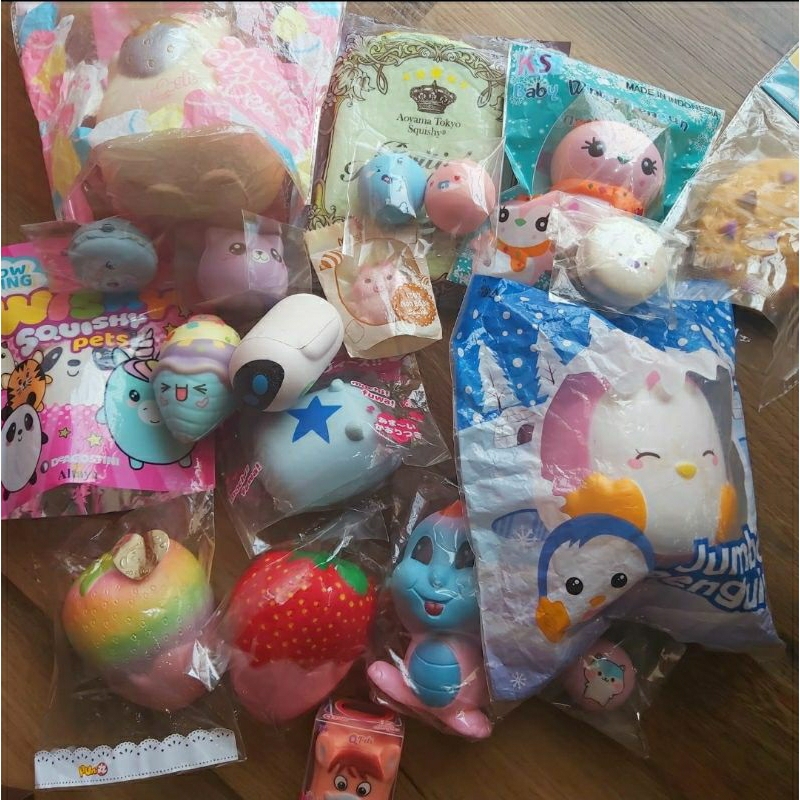 

FLASH SALE SQUISHY MURAH (punimaru, picnic, momocupy, dll)