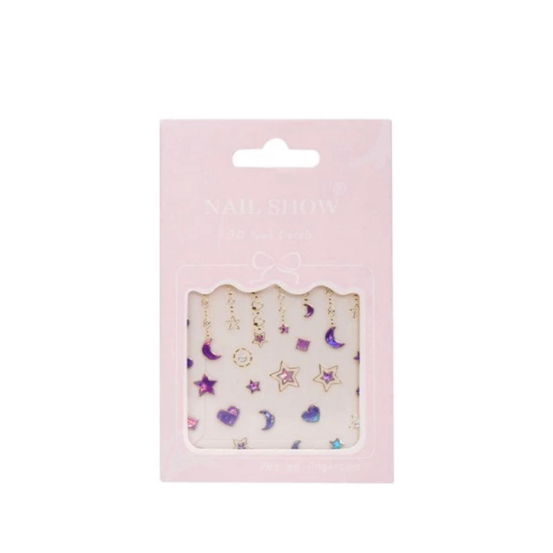 Annapellet Nail Art Sticker Sticker Lucu Murah 1pc