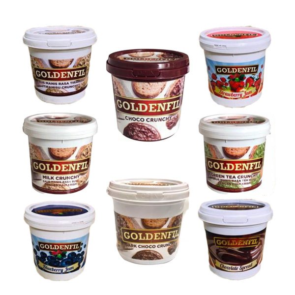 

Goldenfil 1 kg / Cokelat Selai / Choco Crunchy / Coklat Selai