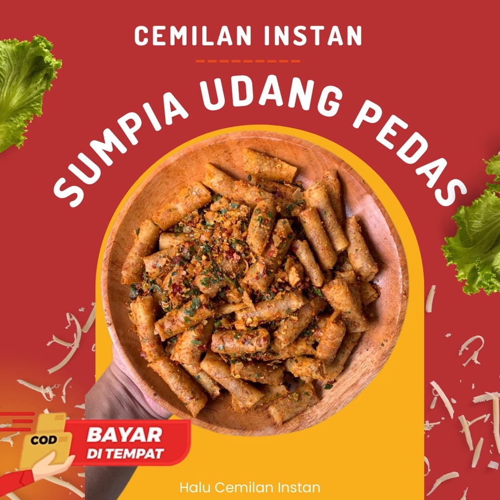 

[✂R18\] Sumpia udang pedas daun jeruk 500gr / Sumpia udang pedas 500gr Order lagi