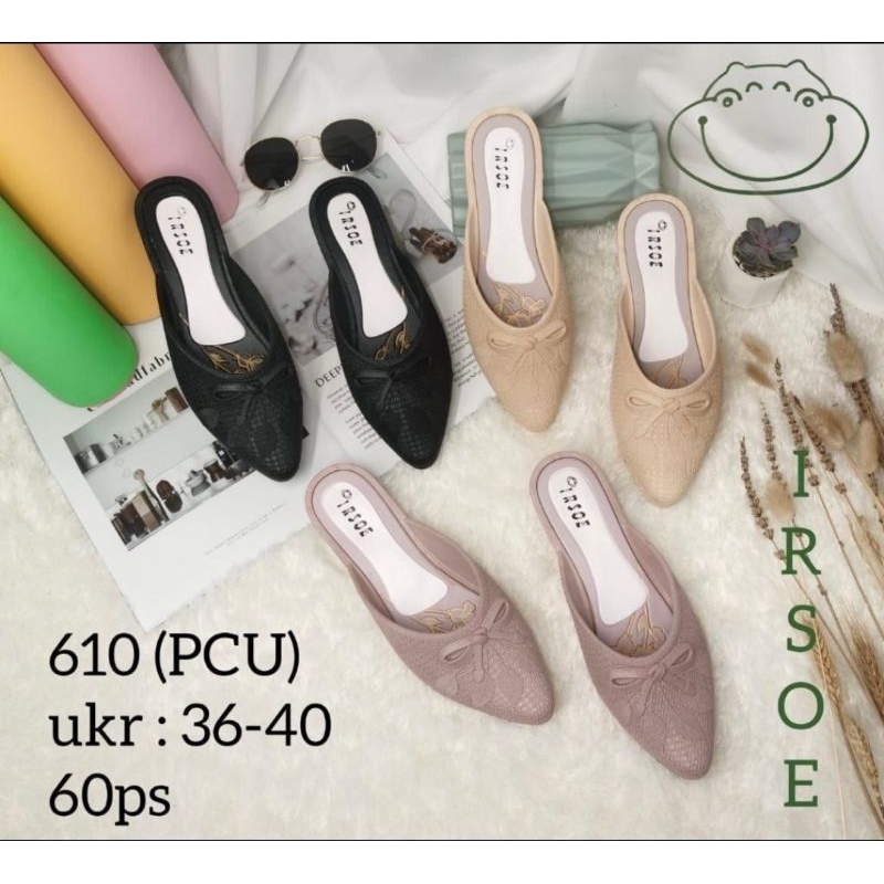 SANDAL WANITA SEMI SEPATU - KAMUDA STORE IRSOE 610
