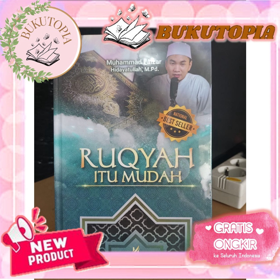 ✨COD✨ BUKU RUQYAH ITU MUDAH MUHAMMAD FAIZAR gas 
