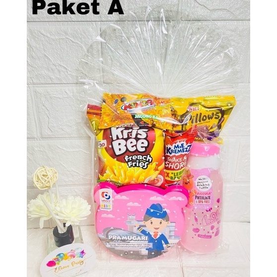

VHMD8326 GROSIR Paket Snack Ulang tahun A/ Bingkisan / Goodiebag ulang tahun anak