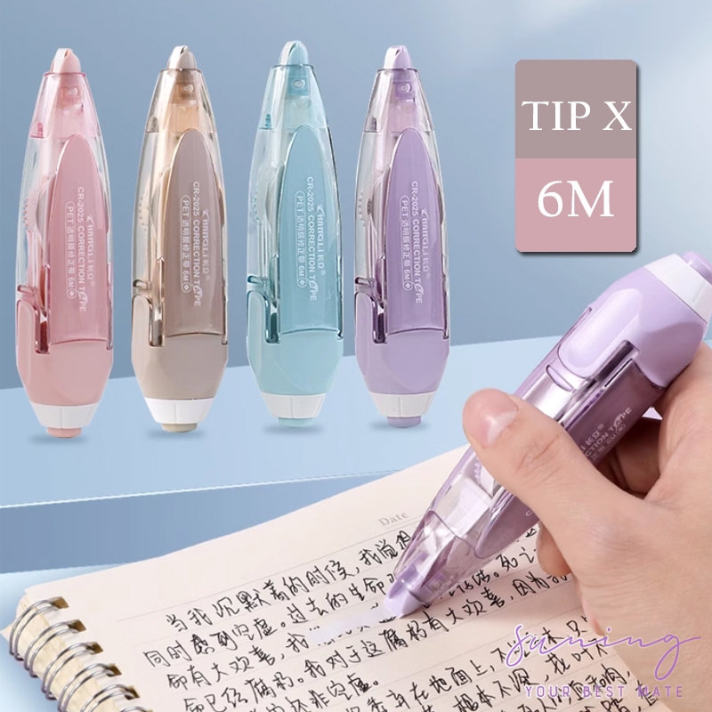 

Correction Tape / Tip X Kertas 5mm*6m-Suning Mall