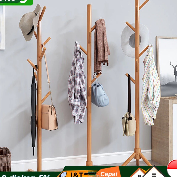 FSXY1963 【FSASH SALE】 OKE STAND HANGER / Hanger Topi / Topi / Baju / GANTUNGAN TAS /Tas Berdiri Mult