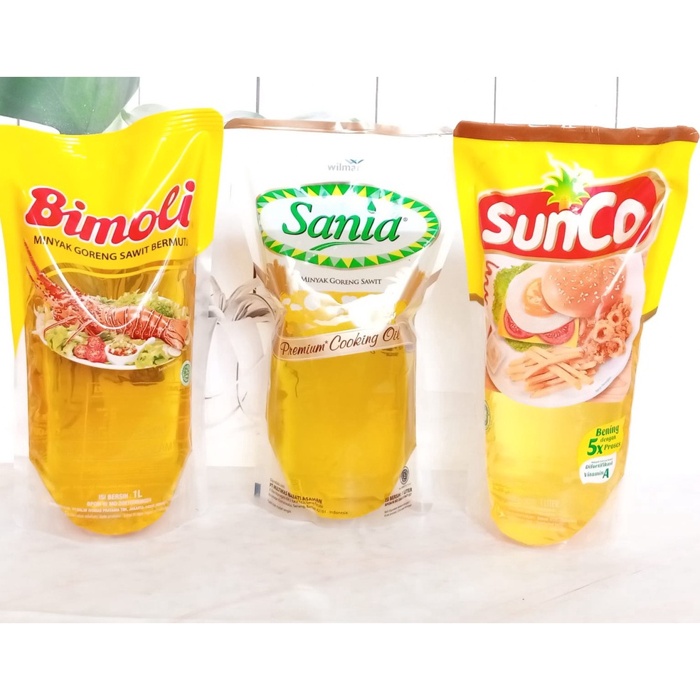 

Best Terl4ris Minyak Goreng Filma 1L / Sunco 1L / Kunci Mas 900ml / Sedaap 1L/Sania 1L/Siip 900ml (Harga Perpcs) Discount Today