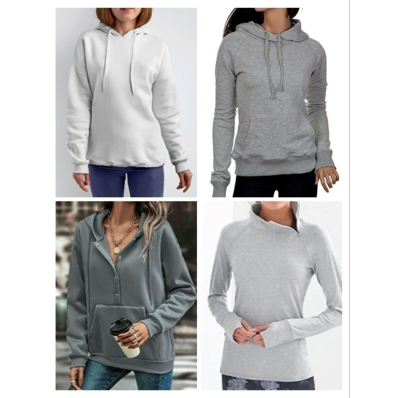 sweater Hoodie wanita branded