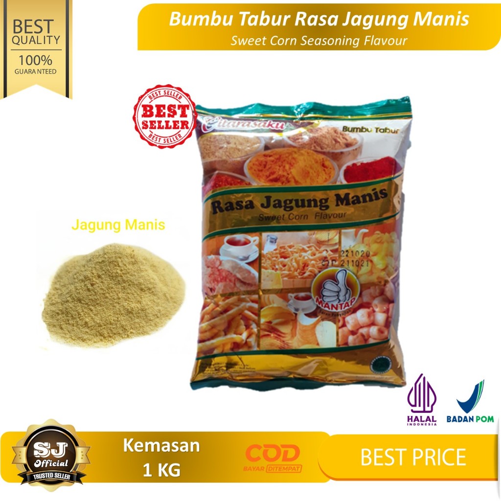 

Bumbu Tabur CITARASAKU (1 KG) Rasa JAGUNG MANIS - BPOM & HALAL