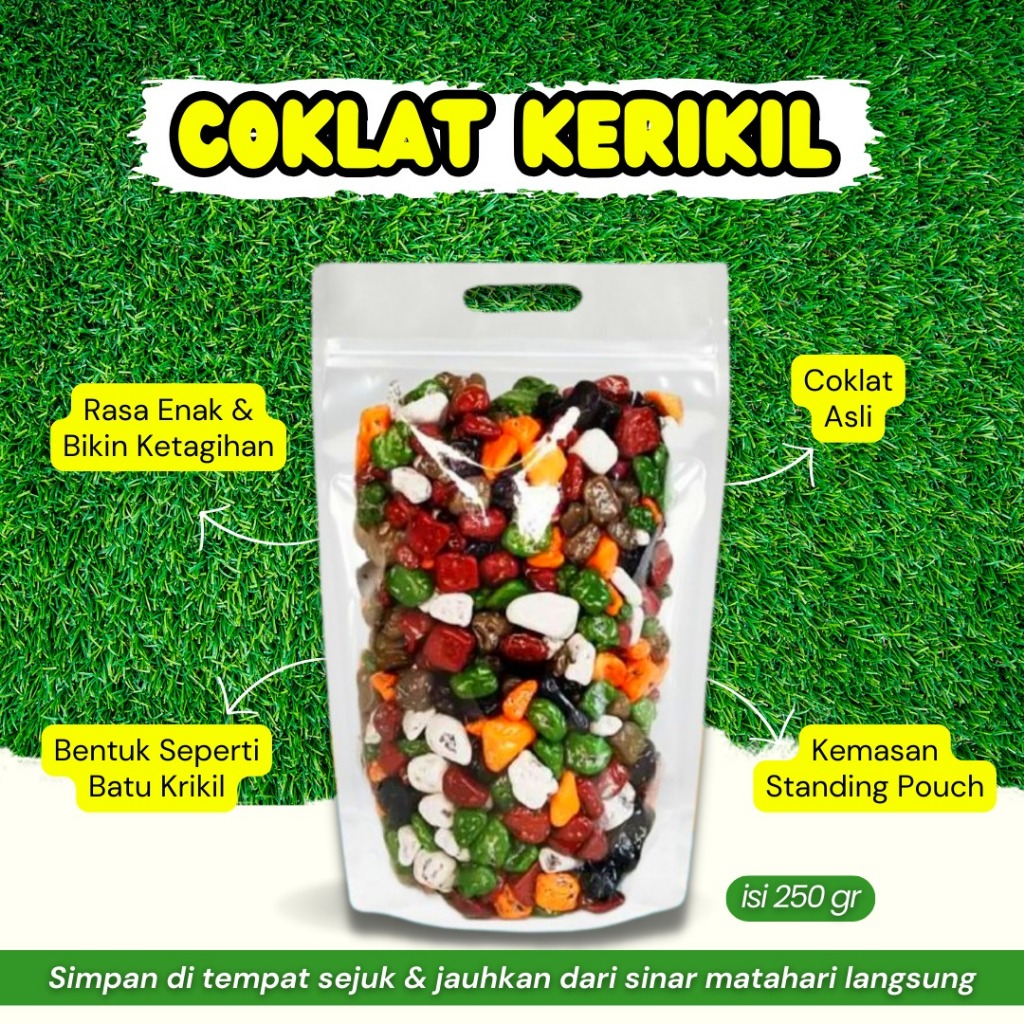 

coklat kerikil oleh oleh haji 250 gram