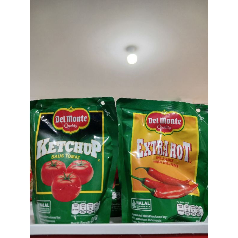 

Delmonte Saus extra hot & keetchup 200 gram