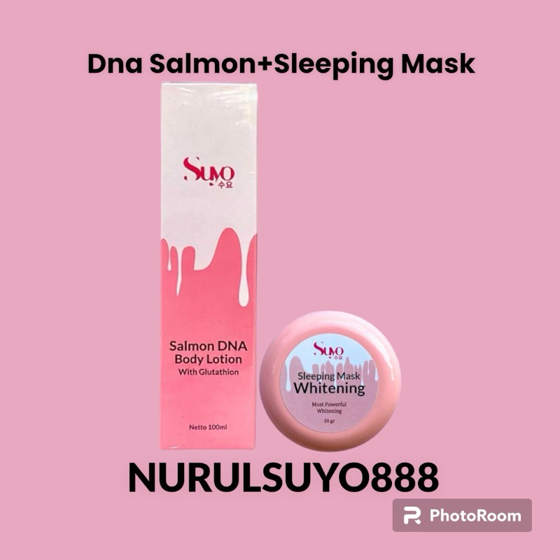 Suyo Hemat DNA Salmon dan Sleeping Mask