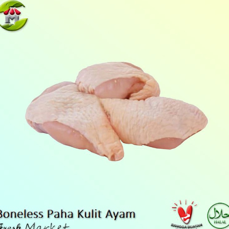 

KJVW6737 COD Boneless Paha Kulit Ayam Grade A Kualitas Premium