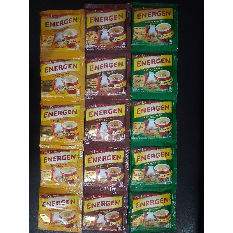 

Energen Sereal & Susu,1 Renceng