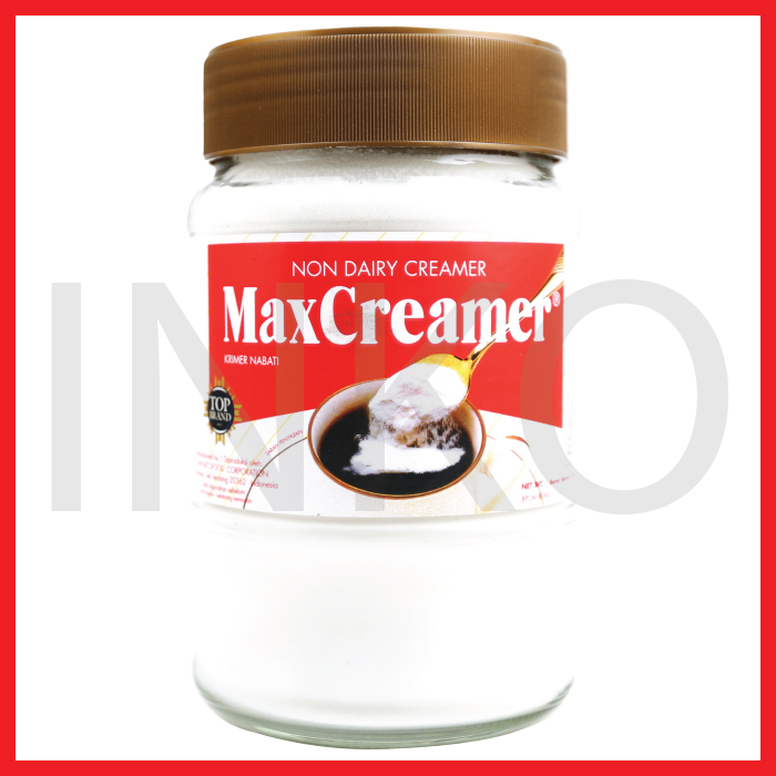 

MAX CREAMER NON DAIRY CREAMER BOTOL KACA 450GR