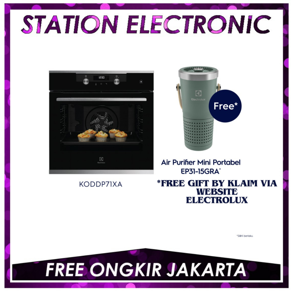 Oven Tanam Listrik ELECTROLUX KODDP71XA KODD P71XA KODDP 71XA