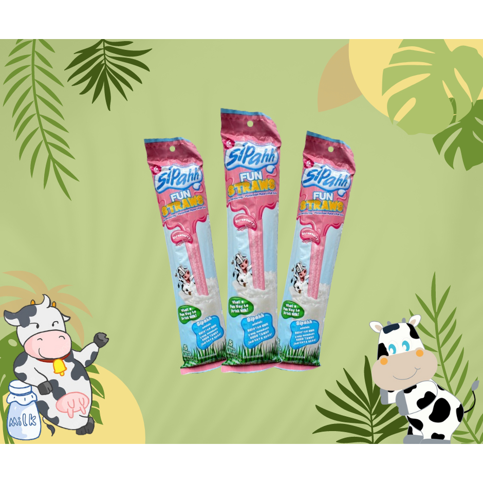 

Sipahh Fun Straw Pack 5's (Strawberry)