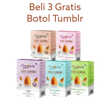 Import Terlaris ALMONDE PREMIUM ALMOND untuk ibu hamil & Program Hamil / Almonde Susu Ibu Hamil / Al