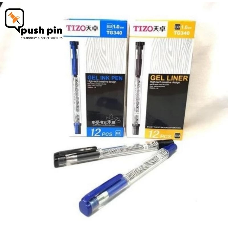

Tizo Pen Pena Pulpen Gel TG-340 1,0mm