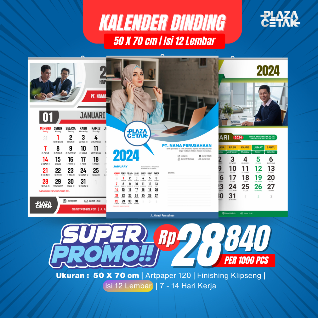 

Kalender Dinding 50x70 cm (isi 12 halaman)