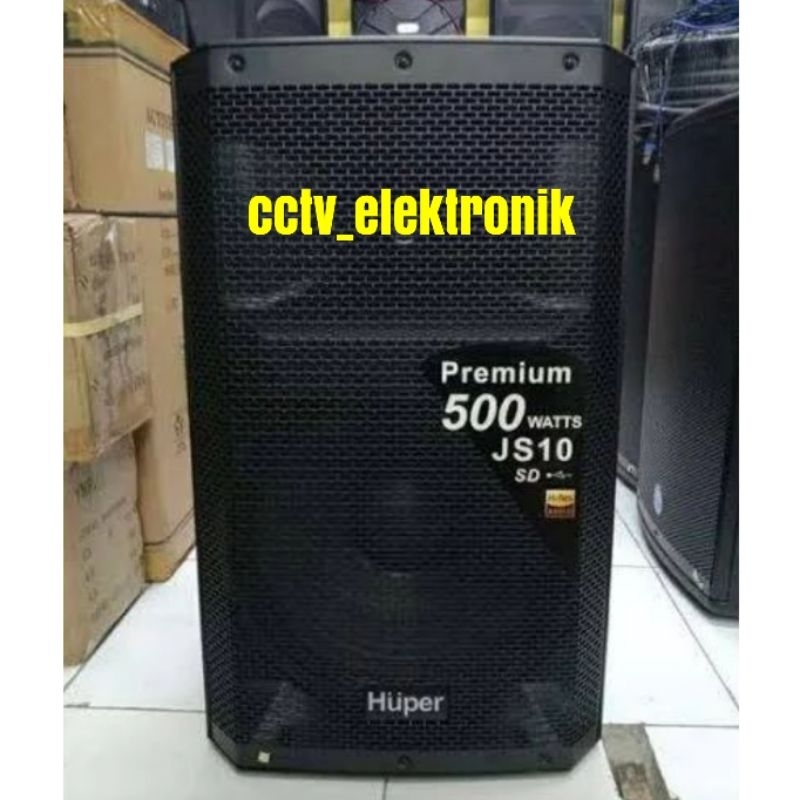 SPEAKER HUPER JS 10 SPEAKER AKTIV SPEAKER 15 INCH SPEAKER HUPER JS 10 RESMI ORIGINAL HUPER JS 10