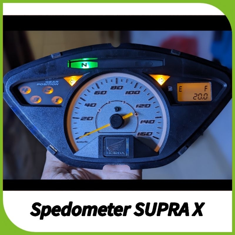 mesin pcb speedometer SUPRA X 125 OLD 2006