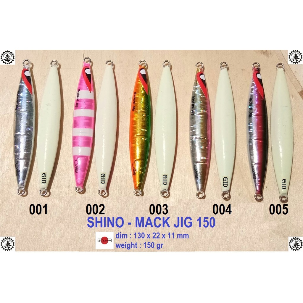 SHINO - MACK JIG 150 (metal jig)