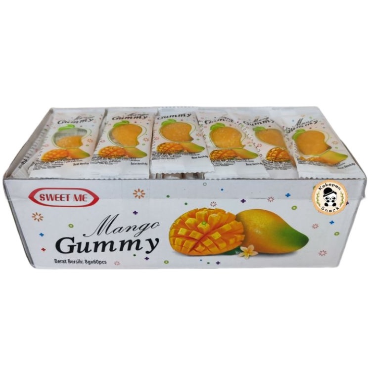 

[KODE S80GN] SWEET ME MANGO GUMMY BOX ISI 60