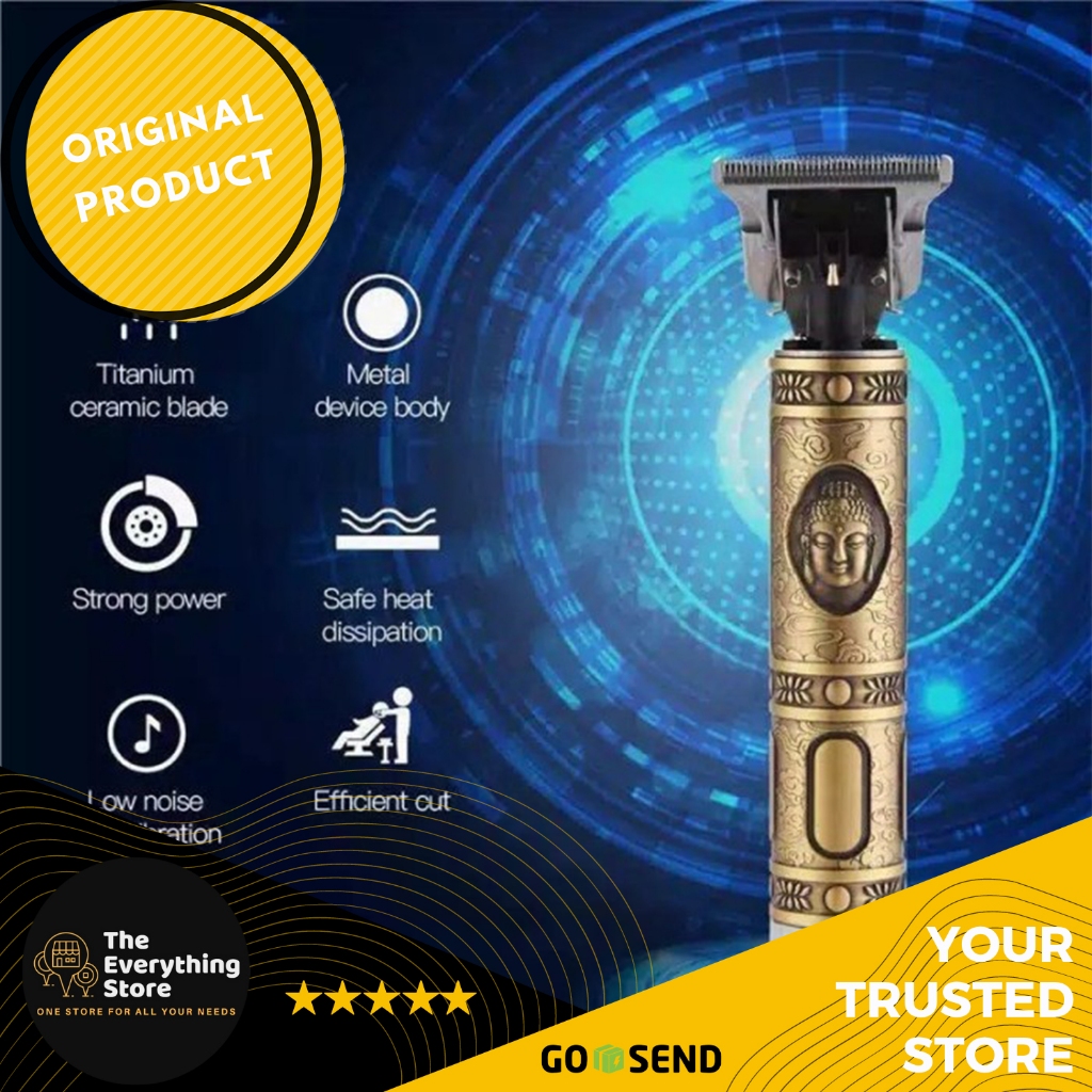 Hair Clipper Trimmer Detailer Alat Cukur Rambut Buddha Clipper