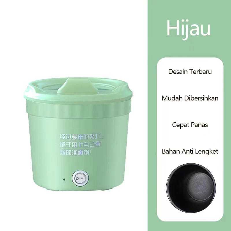 MRCAISEN PANCI LISTRIK MINI panci sop panci bubut kompot traveling panci traveling anti lengket cook