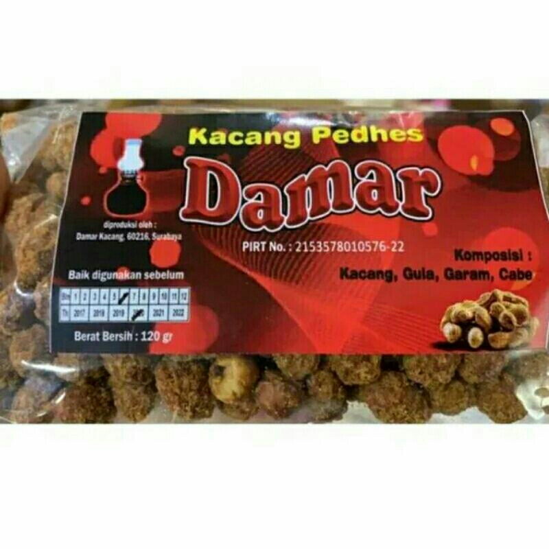 

kacang pedas damar 120gr