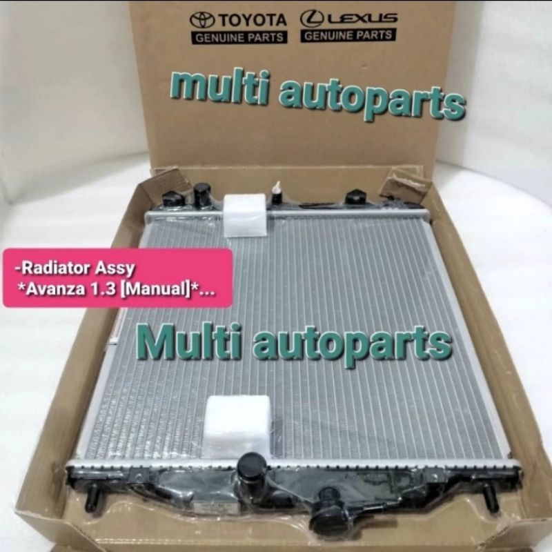 RADIATOR ASSY AVANZA LAMA 2004-2011 MANUAL ORIGINAL