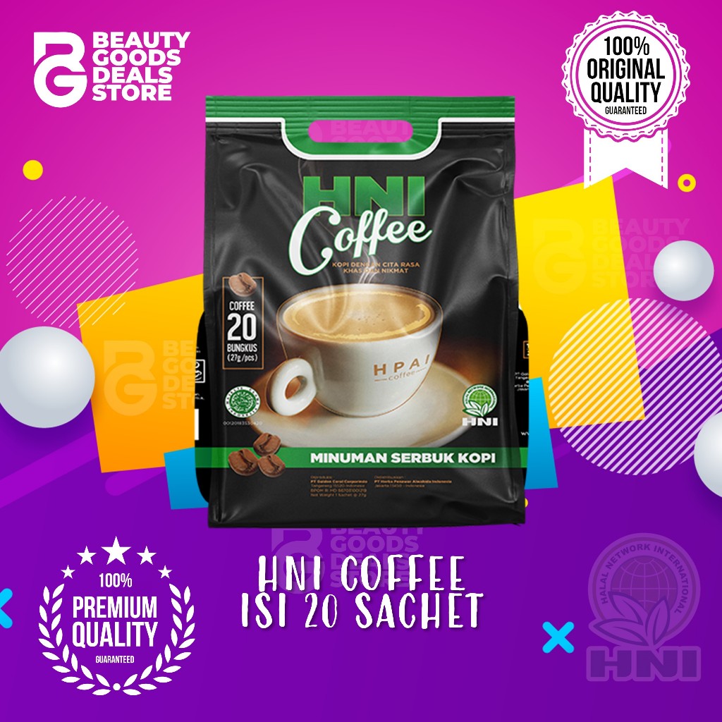 

HNI COFFEE ORIGINAL HNI HPAI | Kopi Untuk Menjaga Stamina Tubuh Dengan Cita Rasa Timur Tengah BPON HALAL