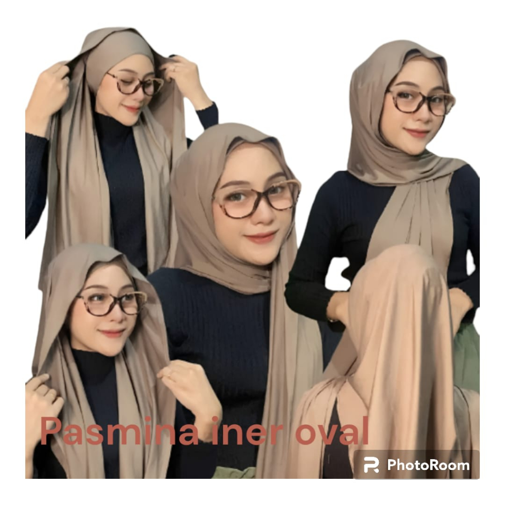 PASHMINA INNER 2IN1 OVAL BANDO JERSEY/PASHMINA OVAL INNER BANDO JERSEY PREMIUM