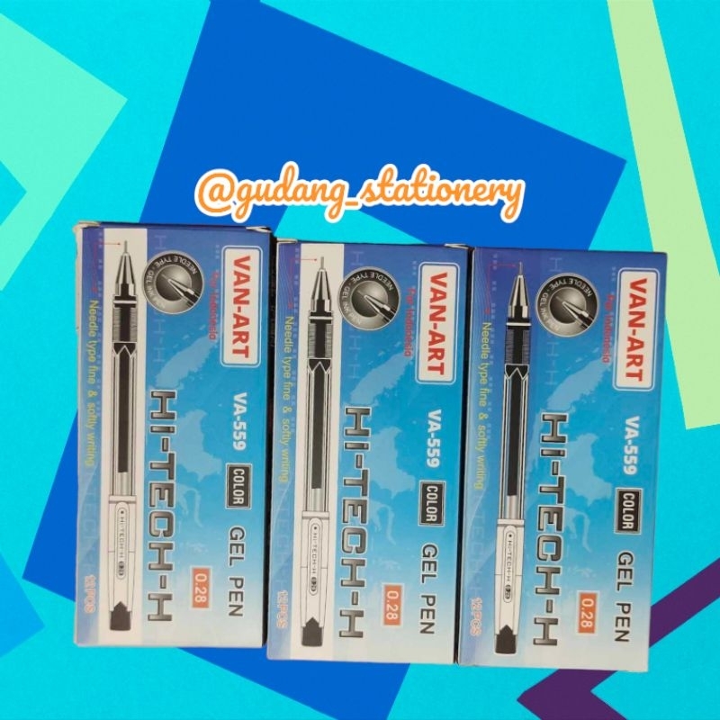 

pulpen ballpoint pena polpen HI-TECH hitech 0.28mm VAN ART(EDS-ON)