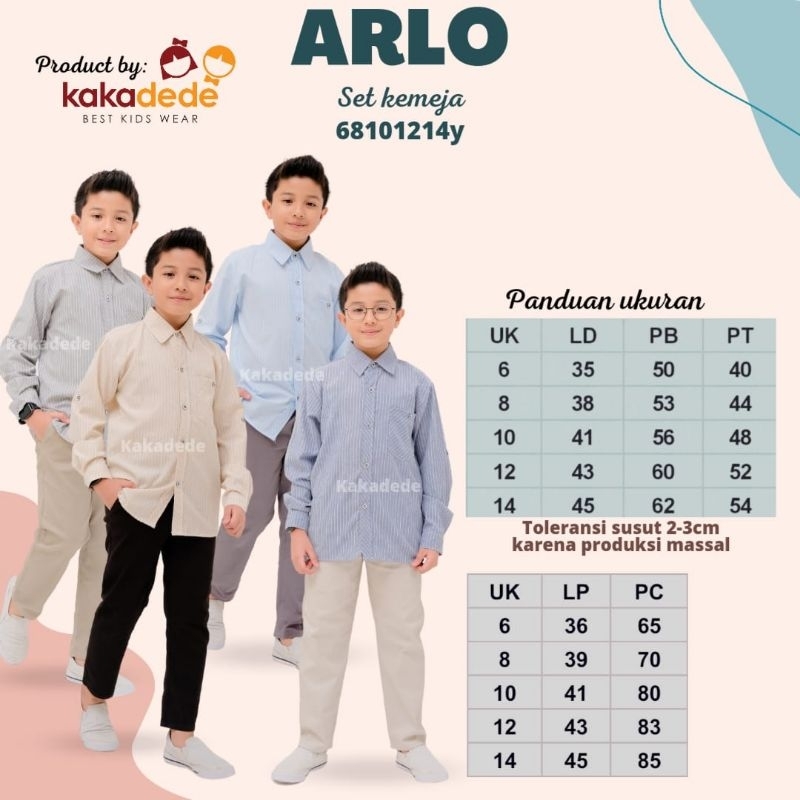 set arlo kakadede