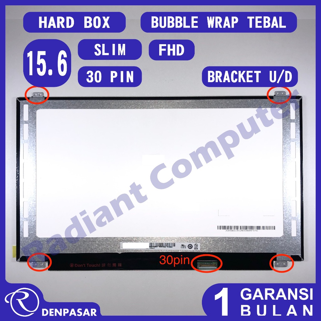 LCD LED Acer Nitro AN515-51 AN515-52 AN515-53 AN515-31 AN515-42 AN515-41