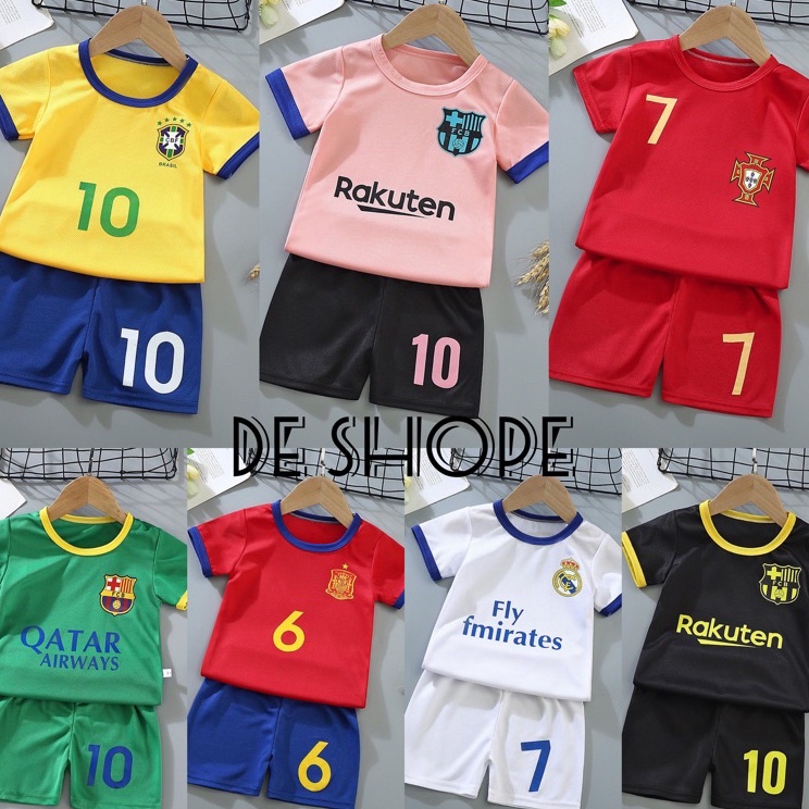 COD / SETELAN BAJU IMPORT ANAK / SETELAN BAJU BOLA ANAK LAKI LAKI / SET BAJU BOLA ANAK / KAOS IMPORT