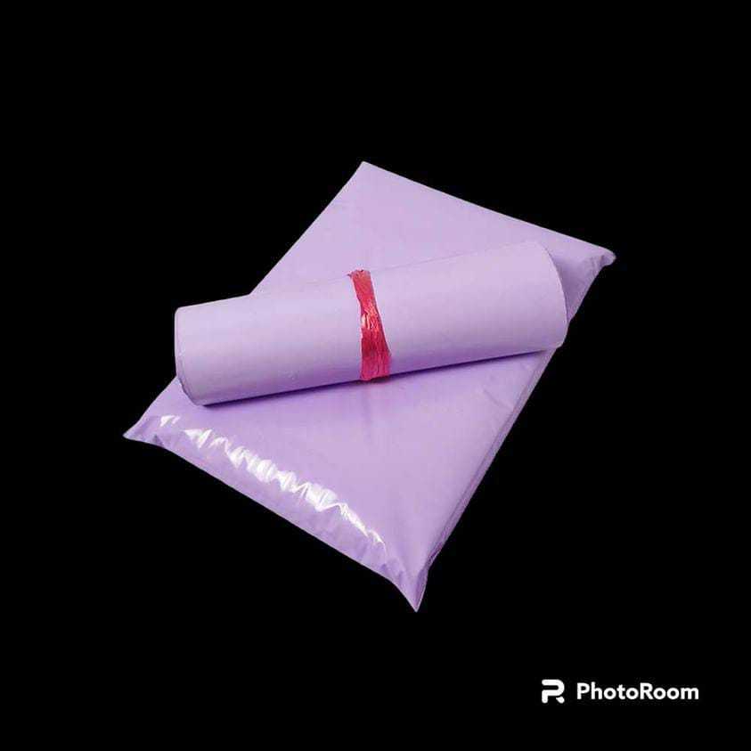 

Plastik Polymailer/Bungkus Kemasan UNGU Non Glossy isi +/- 100 pcs