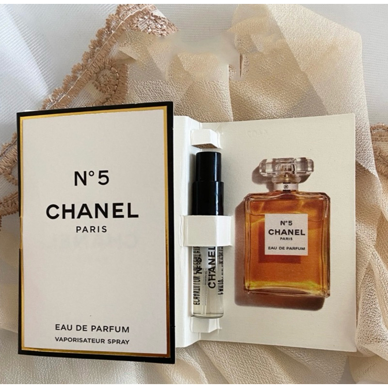 Mini Sample Perfume Chanel N’5 Paris Eau de parfum Vaporisateur Spray