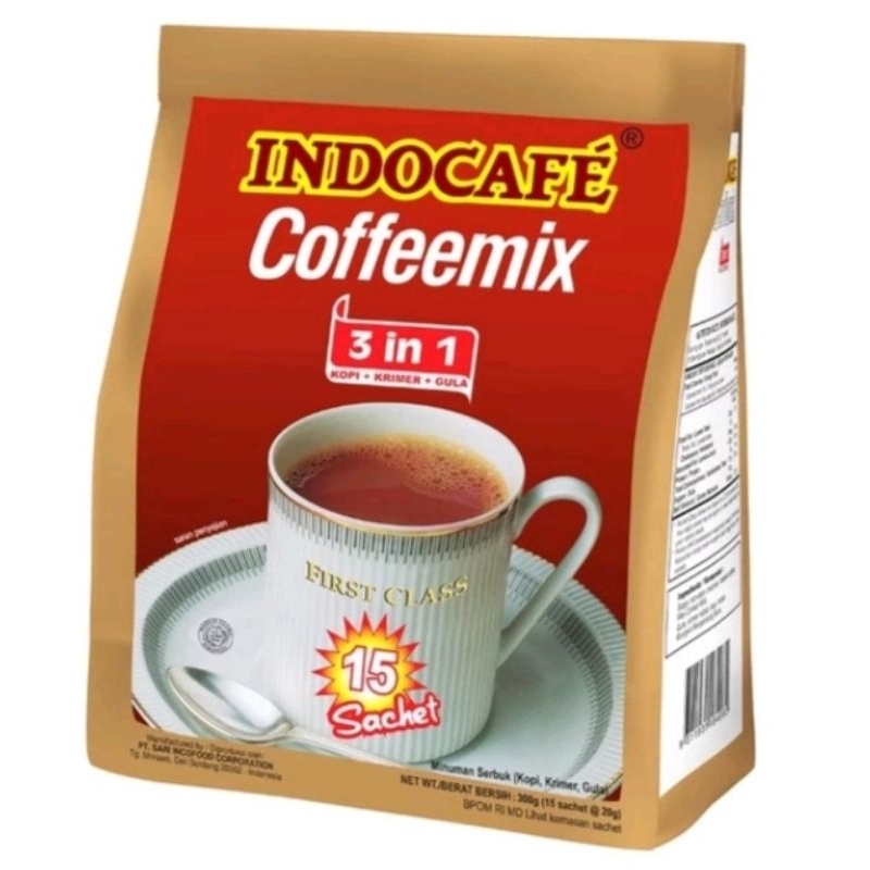 

Indocafe Coffeemix 3in1 isi 15 sachet