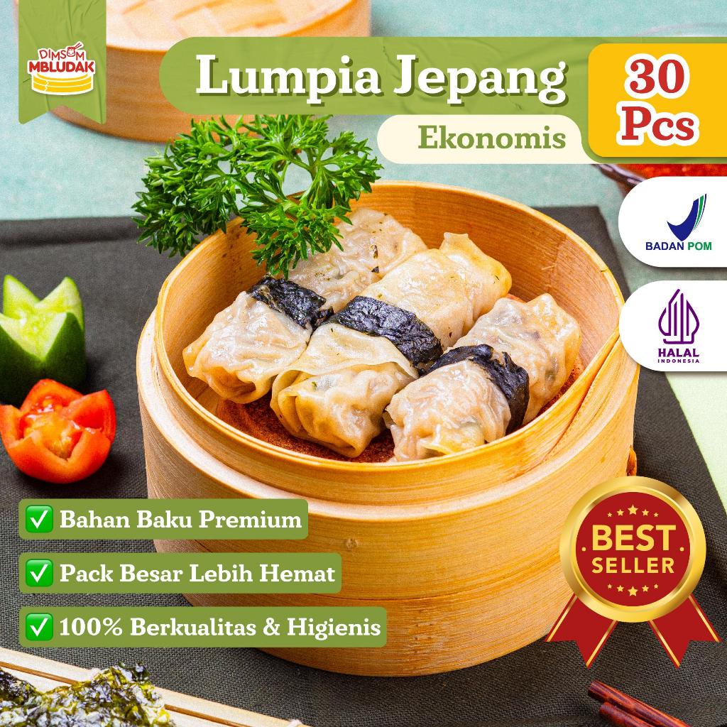 

Dimsum Mbludak Lumpia Jepang Frozen Dimsum Ekonomis Halal 30 Pcs