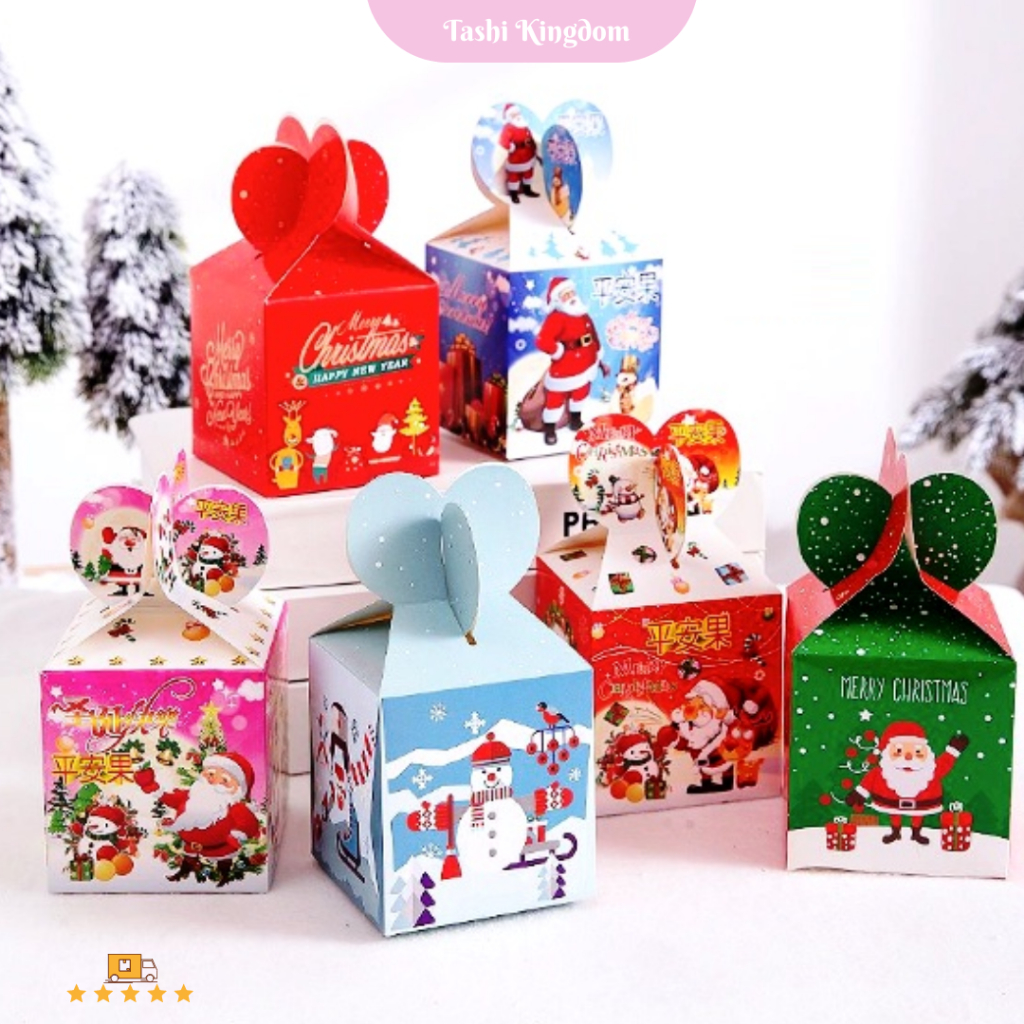 

Kotak permen natal christmas Kotak gift christmas dekorasi natal
