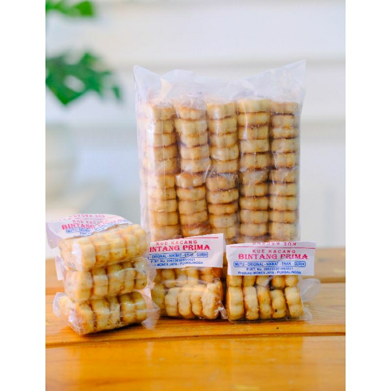 

KUE KACANG BINTANG PRIMA / KUE BINTANG PRIMA ISI 20 PCS