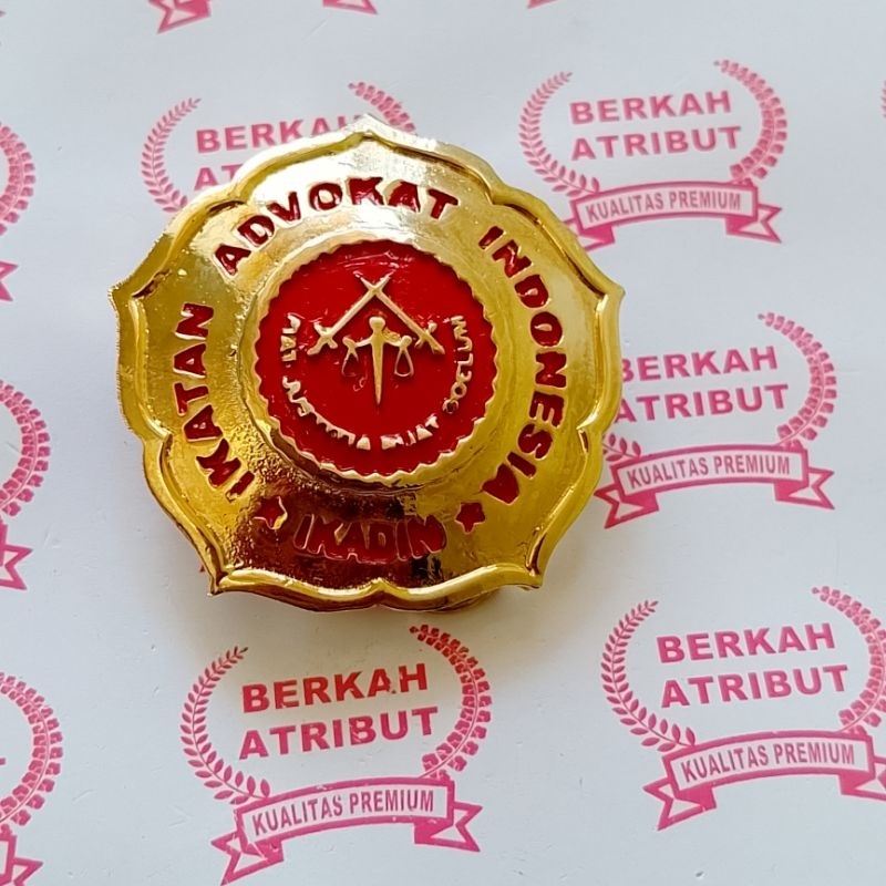 Pin Ikadin Advokat Indonesia Gold