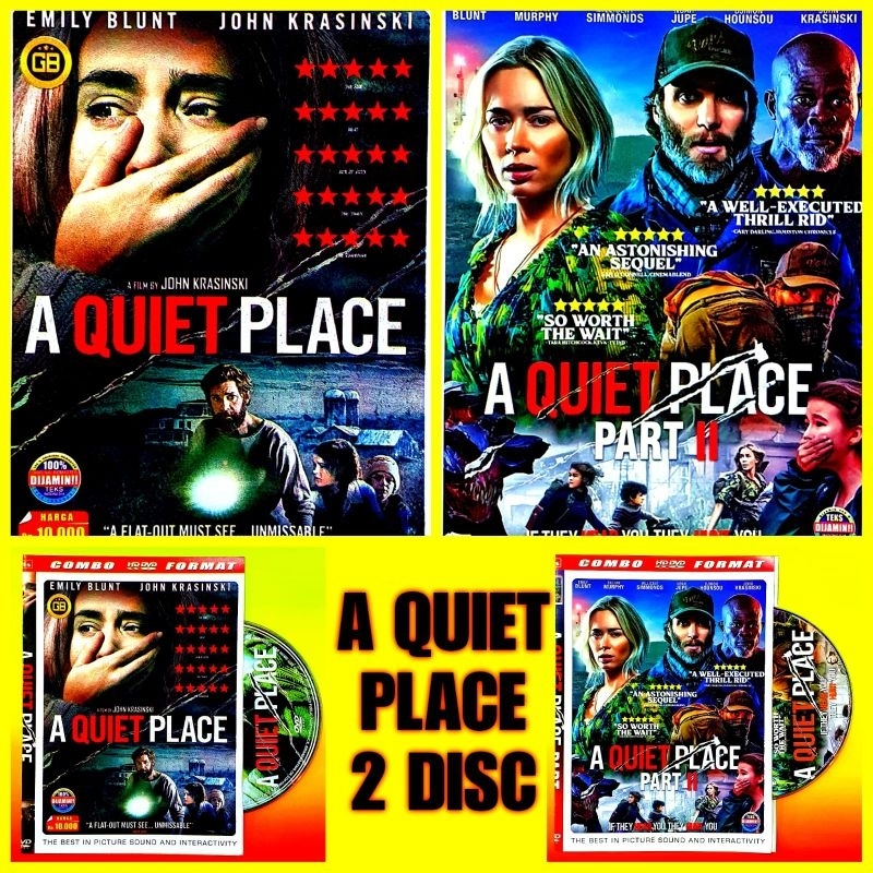 KASET FILM A QUIET PLACE TERBARU-FILM QUIET PLACE-FILM HOROR TERBARU 2024-KASET FILM HOROR BARAT-KAS